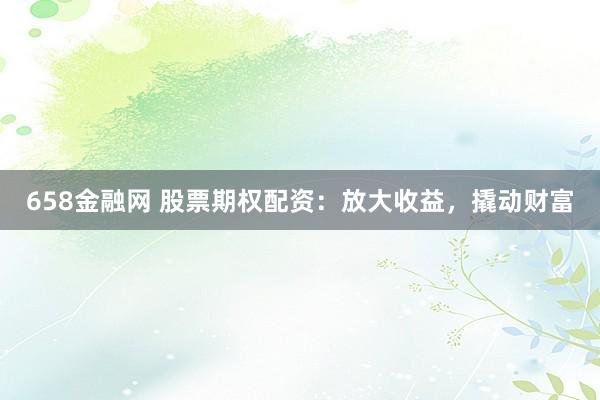 658金融网 股票期权配资：放大收益，撬动财富