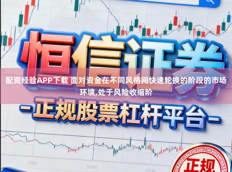 配资经验APP下载 面对资金在不同风格间快速轮换的阶段的市场环境,处于风险收缩阶