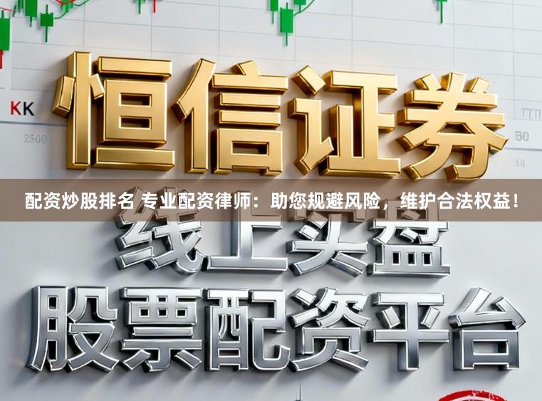 配资炒股排名 专业配资律师：助您规避风险，维护合法权益！