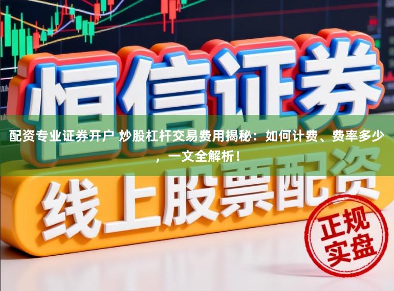 配资专业证券开户 炒股杠杆交易费用揭秘:如何计费、费率多少,一文全解析!