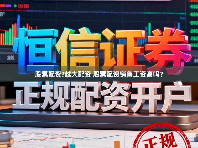 股票配资?越大配资 股票配资销售工资高吗？